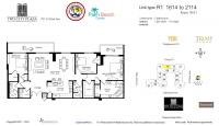 Unit 1614 floor plan